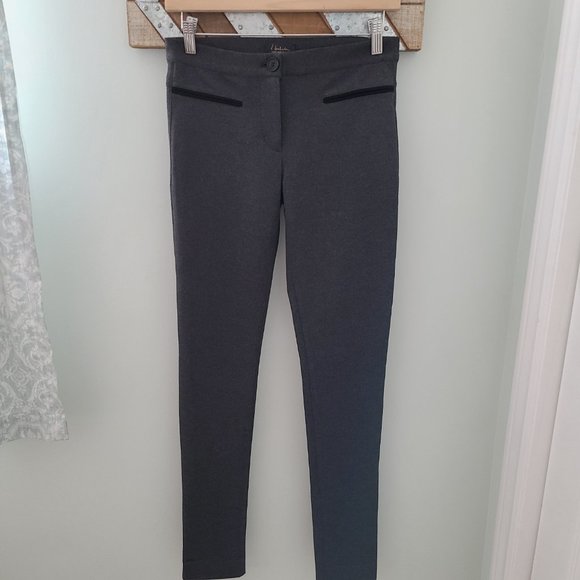 3/$30 Aritzia T.Babaton Grey skinny Italian fabric pant size 4 - Picture 5 of 7